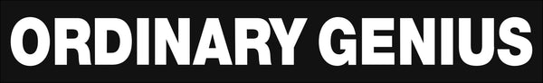 Ordinary Genius